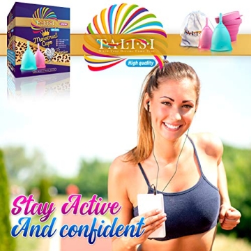 Talisi Reusable Menstrual Cups - Comfortable & Eco-Friendly