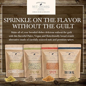 Nut Crumbs - Gluten Free Low Carb Bread Crumb Alternative