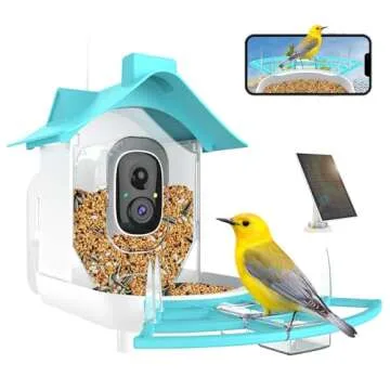 Smart Bird Feeder Camera with AI for Bird Lovers