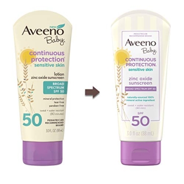 Aveeno Baby Sunscreen SPF 50 - Gentle & Effective Protection