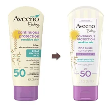 Aveeno Baby Sunscreen SPF 50 - Gentle & Effective Protection