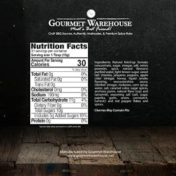 Gourmet Cherry Jalapeno BBQ Sauce - 16oz Pack of 2