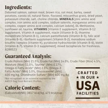 Merrick Limited Ingredient Diet Grain Free Dry Dog Food, Premium And Healthy Kibble, Salmon And Sweet Potato - 22.0 lb. Bag