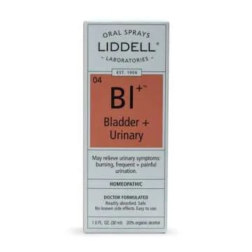 Liddell Homeopathic Bladder Spray for Natural Urinary Relief!