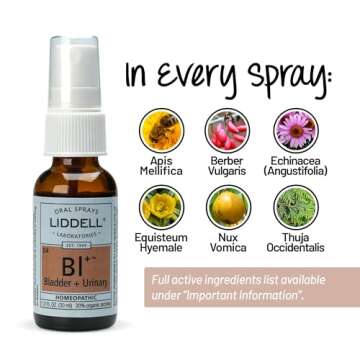 Liddell Homeopathic Bladder Spray for Natural Urinary Relief!