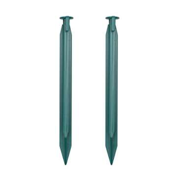 NuVue Products 24046 Spring-Up Plant Growth Accelerator Greenhouse Cover, Mini Greenhouse Gardening Net for Severe Weather Protection, Green, 16" L x 16" W x 24" H