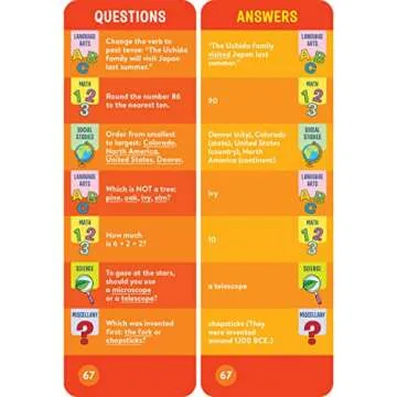 Brain Quest 2nd Grade Smart Cards Revised 5th Edition (Brain Quest Smart Cards)