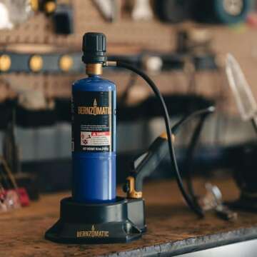 Bernzomatic FirePoint Creator Tool, Precision Flame Hand Torch for use with Bernzomatic MAP-Pro or Propane Fuel (Firepoint Tool)