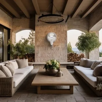 Hurricane Supreme 12" Oscillating Wall Mount Fan for Maximum Comfort