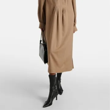 Goolita Stylish Leather Ankle Boots for Women