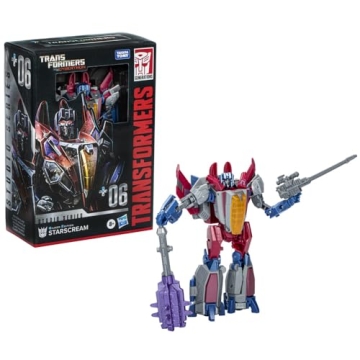 Transformers Studio Series Gamer Edition Starscream 6.5-inch Action Figure