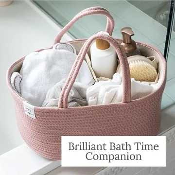 Stylish Natemia Baby Diaper Caddy Organizer for Essentials