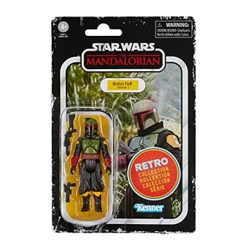 Star Wars Retro Boba Fett Action Figure for Collectors