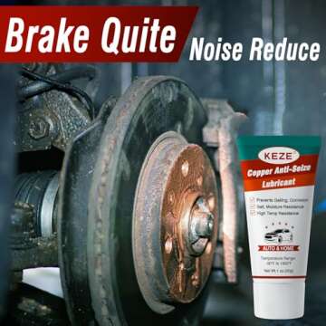 Keze Anti Seize Grease Copper Brakes Grease Lubricant Prevent Rust and Corrosion High Temperature Re...