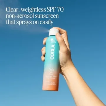 COOLA Organic SPF 70 Sunscreen Spray for Everyone - Peach Blossom
