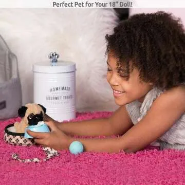 Adora Preston the Brown Pug - Deluxe Doll Accessory