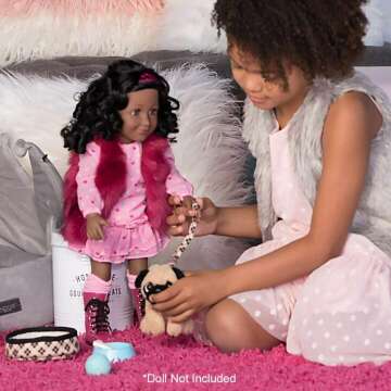 Adora Preston the Brown Pug - Deluxe Doll Accessory