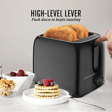 OVENTE Electric 2 Slice Toaster with 6 Settings