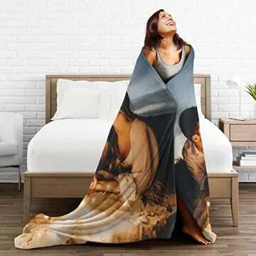 Custom Photo Blanket Personalized Fleece Throw 50"x40"