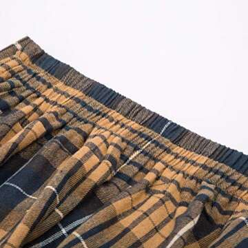 Chic Plus Size Plaid A-Line Flared Skirt for Women