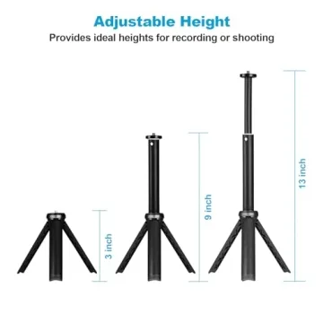 NexiGo Mini Tripod for Phone and Camera, Lightweight