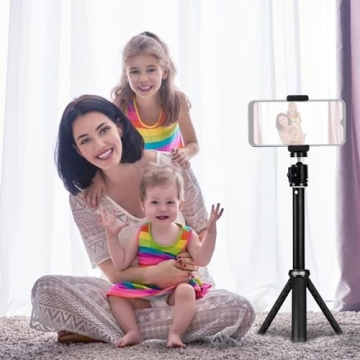 NexiGo Mini Tripod for Phone and Camera, Lightweight