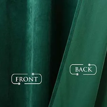 StangH Velvet Curtains - Elegant Blackout Panels for Home