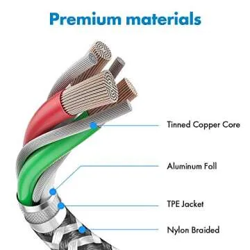 Deegotech Type C Charger 10 ft, USB C Charger Cable Fast Charging, Nylon Braided Long USB C Cable, Type C Charger Cord Fit for Galaxy S10 S9 S8 Plus, Note9 8 A60 A50, Moto G and Other USB C Devices