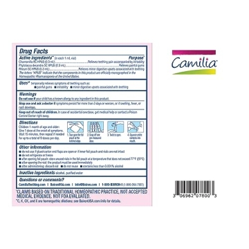 Boiron Camilia Teething Drops for Happy Babies