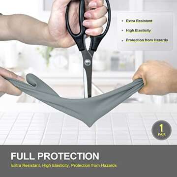 DABOGOSA MAMISON Reusable Kitchen Rubber Gloves