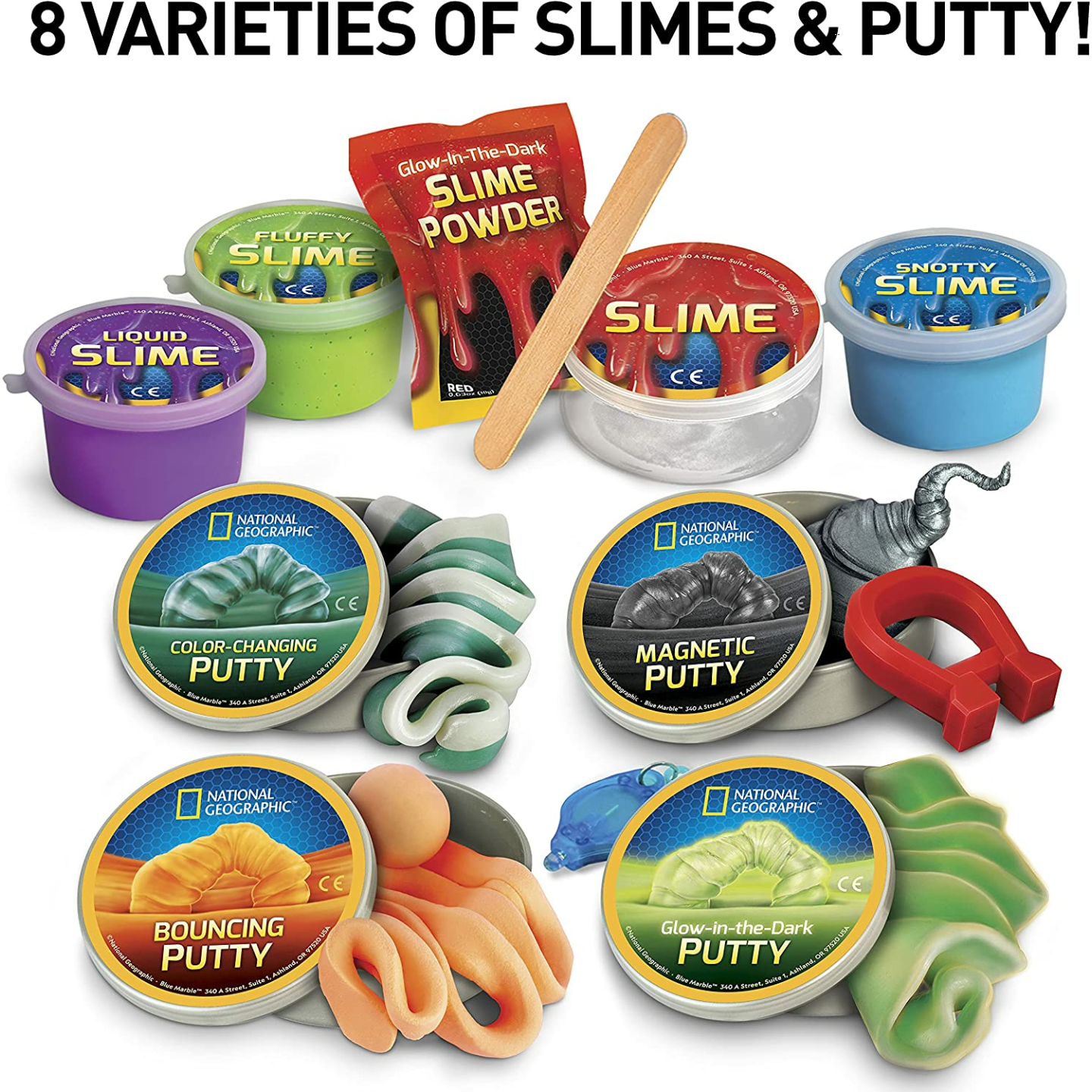 National Geographic Slime Kit: Explore STEM Fun