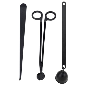 Viscacha Candle Accessory Set for Candle Lovers - 3 in 1 Set