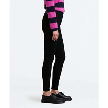 Levi's Women's 720 High Rise Super Skinny Jeans Pants, -black forest night, 27 (US 4) R