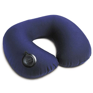 Lewis N. Clark Inflatable Travel Neck Pillow for All Ages