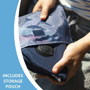 Lewis N. Clark Inflatable Travel Neck Pillow for All Ages