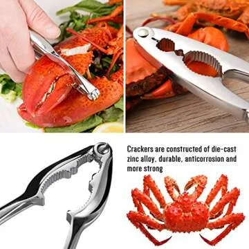 Premium 4-Person Seafood Tools Set for Seafood Lovers