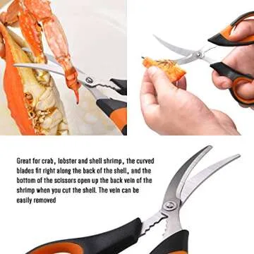 Premium 4-Person Seafood Tools Set for Seafood Lovers