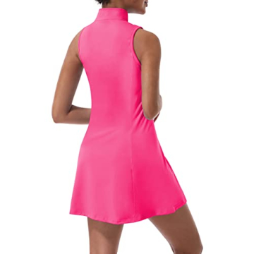 Stylish Tennis Dress with Built in Shorts and Pockets