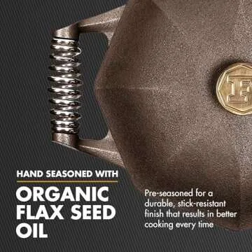 FINEX 5-Quart Dutch Oven, Handcrafted and Pre-seasoned