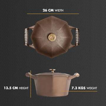 FINEX 5-Quart Dutch Oven, Handcrafted and Pre-seasoned
