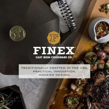 FINEX 5-Quart Dutch Oven, Handcrafted and Pre-seasoned