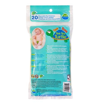 Disposable Pee Protectors for Diaper Changes - 20 Count