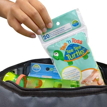 Disposable Pee Protectors for Diaper Changes - 20 Count