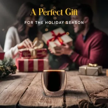 Kitchables Double Walled Espresso Cups - Perfect for Coffee Lovers