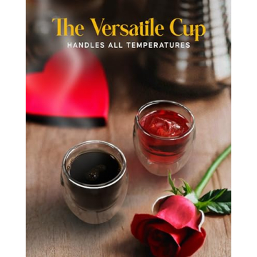 Kitchables Double Walled Espresso Cups - Perfect for Coffee Lovers