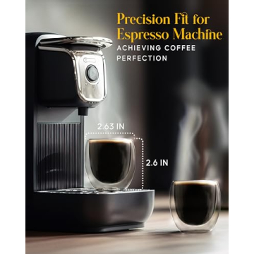 Kitchables Double Walled Espresso Cups - Perfect for Coffee Lovers