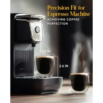 Kitchables Double Walled Espresso Cups - Perfect for Coffee Lovers