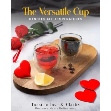 Kitchables Double Walled Espresso Cups - Perfect for Coffee Lovers