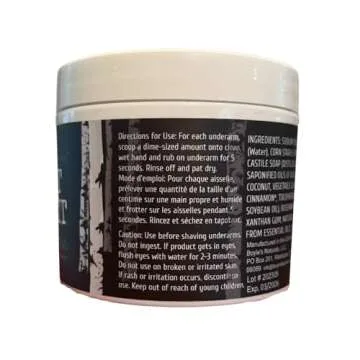Pit Grit Underarm Scrub for Detox and Odor Control