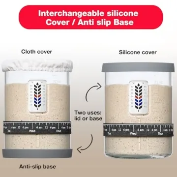 Premium 2 Pack Sourdough Starter Kit - Ready to Bake